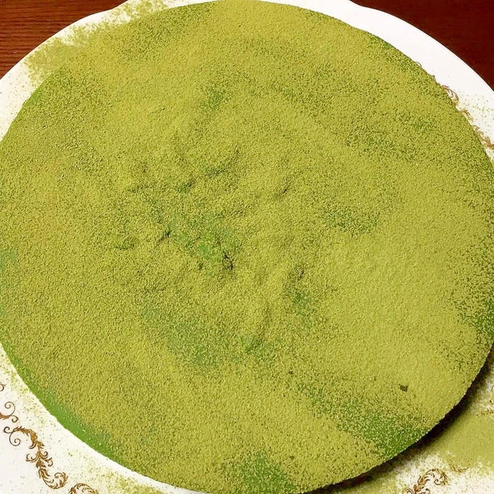 凍らせて食べて!濃い緑茶の生チョコタルト♡